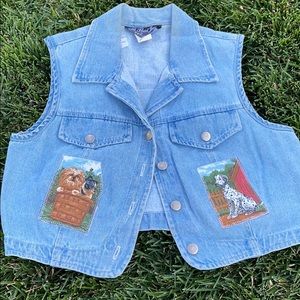 Denim vest
